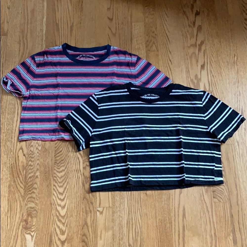 Aeropostale 80s Boxy Cropped Tees